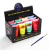 Venta directa de fábrica, 25 ml, crema de pintura facial con color UV transfronterizo, pigmento luminoso para pintura corporal.