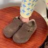 Zapatos Birkenstock para Niños, Zapatos de Piel Genuina, Zapatos de Primavera y Otoño para Niños, Zapatos de Piel para Niñas, Zapatos de Moda Coreana para Niñas