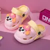 Pantuflas Infantiles de Hongo Lindas Dibujos Animados para Niños Zuecos Antideslizantes para Exteriores Sandalias de Playa de EVA para Bebé Verano