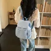 Mochila Estrela Estudante Estilo Coreano para Mulheres 2026 Novo Modelo Estética de Nicho Bolsa Transversal de Alto Valor para o Dia a Dia