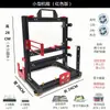 Chassi de estrutura aberta, rack de computador mATX, suporte de placa-mãe de desktop ATX criativo em liga de alumínio ITX, dissipador de calor mini DIY