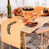 Toalha de Mesa de Halloween Transfronteiriça, Banner de Toalha de Mesa Criativo de Alta Qualidade, Arranjo de Decoração de Festa de Natal e Festas, Personalização de Bandeira