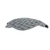 Adecuado para Plato Exterior de Escalón para Parachoques Trasero Universal Izquierdo Plata Sierra 1500 14-18 23108150