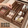 Organizador de escritorio, caja de almacenamiento para cajón de gabinete, caja de almacenamiento de cosméticos de gran capacidad, organizador de tocador para perfumes y labiales