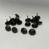 Clavos Tapiceros Redondos Dorados, Clavos Planos de Latón, Clavos con Patrón, Clavos Roscados, Clavos Decorativos para Gabinetes, Clavos Salpicados