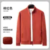 Sudadera de Forro Polar Workwear con Logo Impreso, Chaqueta Cardigan de Otoño e Invierno, Ropa de Trabajo con Cuello Alto para Empleados de Empresa Corporativa para Mujer