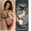 Lencería Sexy Lianyungang Uniforme de Sirvienta Estampado de Leopardo Tres Puntos Caliente y Sexy Apasionado Ropa de Cama No Necesita Quitarse para Provocar Qqny