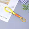 Etiqueta Tejida de Doble Capa Bloqueo de Color Cordón para Teléfono Etiqueta de Cuerda Colorida Colgante Cordón para Unidad USB Colgante Pequeño Antiperdida para Teléfono
