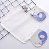 Fabricante de Toallas Absorbentes de Sudor al por Mayor Oso de Dibujos Animados Gasa de Cuatro Capas Almohadilla Trasera para Bebés Toalla de Sudor Toalla Transpirable para Bebés y Niños