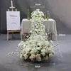 Arreglos florales para fiestas de cumpleaños, flores de mesa tipo cascada, guirnaldas de flores colgantes, exhibiciones decorativas para ventanas, arreglos florales colgantes, flores para decoración de bodas y compromisos