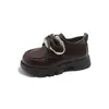 Zapatos para Niñas 2026 Primavera y Otoño Nuevos Zapatos de Cuero Zapatos de Princesa para Niños para Niñas Mayores Elegantes Zapatos de Vestir Estilo Británico para Actuaciones