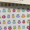 Libro Rojo Pequeño Mismo Estilo Monstruo Boca Fea Manual de Pegatinas Pegatinas Planas para Uñas Pegatinas de Uñas Dopamina Femenina