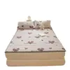 2026 Nuevo Otoño Invierno Engrosado Leche Polar Estampado Protector de Cama Colchón Otoño Invierno Cálido Protector de Cama Hogar Protector de Cama Tres