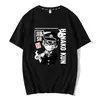 Camiseta de Hanako-kun de manga corta para adolescentes, mercancía de anime unisex para estudiantes, camiseta holgada de verano con media manga