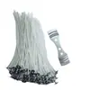 Mechas de Algodón para Velas de Cera de Soja Hechas a Mano, Mechas para Lámparas de Mantequilla, 15 cm, 100 Piezas, Mechas de Algodón para Velas de Aromaterapia