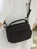 Xiaozhong Bolsa Transversal Leve Cor Sólida Pequena Quadrada Nova Bolsa de Ombro Estilo Japonês Estudante Grande Capacidade Bolsa para Celular de Commuter Tendência