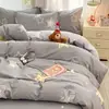 Jie Liya 2026 Nuevo Modelo Todo Algodón Estampado Estilo Fresco Funda de Edredón Individual Cubre Cama Individual/Doble de Algodón Puro Compra al por Mayor