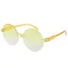 Gafas de sol de moda transfronterizas para el océano, estilo personalizado, con lente integrada de girasol, 134-96