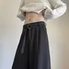 Pantalones Casuales Cleanfit con Dobladillo Curvo para Hombre 2025 Primavera Nuevos de Peso Pesado, con Caída Elegantes, Rectos y Sueltos