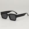 Gafas de sol cuadradas con estampado de letras retro trendy europeas y americanas 2026 para hombres y mujeres, Gafas de sol con personalidad elegantes