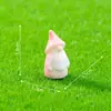 Novo produto transfronteiriço: adoráveis, multicoloridas, miniaturas de gnomos, pequenas pedras fofas, acessórios decorativos DIY, ornamentos para mini micro paisagismo