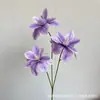 Flores Artificiales para Boda Colección Morada Serie Salón de Bodas Jardín Monet Arco Exterior Muro de Flores Estudio Fotográfico Floral Paisajismo