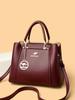 Bolsas Atacado Transfronteiriças para Mulheres Nicho High-End Europeu e Americano Mais Vendidas Bolsas Tote de Grande Capacidade para o Dia a Dia Versátil Bolsas de Ombro