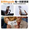 Funda para Teléfono Móvil Adecuada para Iphone17Promax Succión Magnética Apple 16 Onda Silicona Líquida 15 Color Puro 14 Funda Anti-Caídas