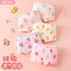 Calzoncillos tipo bóxer de algodón para niñas, shorts tipo bóxer para bebés y niñas pequeñas, dibujos animados para niños pequeños, ropa interior infantil Clase A, nuevo
