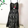 Pijama de malha plus size para mulheres, com renda quente nas alças, camisola sexy, pijama sexy transparente