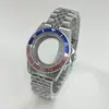 Caixa de aço inoxidável SUB40mm, pulseira de aço inoxidável de três elos/cinco elos, várias cores disponíveis