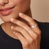 Amazon Transfronterizo Nuevo Producto Caliente Anillo de Pareja Promesa en Forma de Corazón Te Amo Accesorios Anillo Femenino Regalo de San Valentín