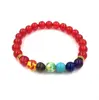 AliExpress venda quente universo galáxia Sistema Solar oito planetas pulseira estrela guardiã contas de pedra natural pulseira para mulheres