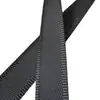 Accesorios de Cincha de Unión Negra Engrosada para Exteriores en Stock, Cincha de Bloqueo de Borde, Cincha de Sarja con Patrón de Tres Hoyos, Cincha de Imitación de Nylon