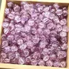 8mm Beads Flor Explosiva Esmalte Gelo Rachado Contas Soltas Material para Pulseira Colar Brinco DIY Feito à Mão Ornamento Acessórios Nenhum