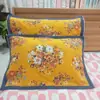 Toalla de almohada de algodón de gasa gruesa de ocho capas 52 cm * 78 cm suave toalla de almohada para pareja de caramelo toalla de almohada de dibujos animados cama