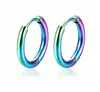 Pendientes de Estilo Europeo y Americano, Pinzas para Orejas Sencillas de Acero Inoxidable y Acero de Titanio, Joyería de Moda, Sensación Elegante y de Alta Gama, Pinzas para Orejas Resistentes