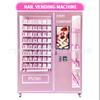 Xinye Vestir Uma Máquina de Venda Automática Beleza Cosmético Máquina de Venda Comercial Não Tripulada Autoatendimento Máquina de Venda de Nail Art Fabricante de Fonte