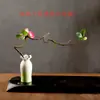 Yuerui Nuevo Estilo Chino Flor Vacaciones Creativo Hogar Botella de Aceite Esencial Adornos Cerámica Botella de Aceite Esencial Pimienta Botella de Aceite Decorativa
