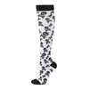 Calcetines de compresión deportivos unisex para pantorrillas, más de 200 estilos de calcetines de compresión largos para saltar la cuerda y correr, directo de fábrica