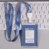 Crachá de Trabalho em Acrílico Placa de Identificação de Trabalho Personalizada Porta-Crachá de Trabalho Cartão de Trabalho Crachá de Trabalho Personalizado para Funcionário Crachá com Cordão para Pendurar no Pescoço