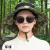 Sombrero de Pescador Camuflado de Fábrica con Malla Transpirable y Ala Ancha, Sombrero de Protección Solar para Hombres y Mujeres, Sombrero para el Sol para Exteriores y Senderismo, En Stock