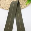 Suministro directo de fábrica 45mm cuenta lienzo de algodón cinturón de pantalones correa de equipaje correa de unión tejida decoración de cinturón