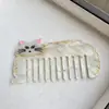 Pinza para el pelo con forma de gato linda de 4 mm de grosor Accesorio para el pelo de dibujos animados para niñas Pinza Lateral sin Costuras Pinza para el pelo Peine para el pelo