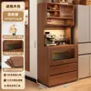 Gabinete Lateral, Sala de Estar, Gabinete de Pared para Almacenamiento, Sofá Estilo Tronco, Gabinete Lateral Estrecho, Gabinete de Té, Apartamento Pequeño, Gabinete Alto, Gabinete de Almacenamiento