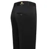 Calça Casual Masculina de Seda Gelo Fina de Verão, Seda Leite, para Meia-Idade e Idosos, Modelo Largo 'Dad Pants'