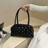 Bolso de bowling de moda estilo coreano para mujer, nuevo modelo 2026, lunares, bolso de hombro de gran capacidad, bolso almohada de moda para el día a día