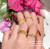 Anillo de Gema de Vid de Iris Vintage Italiano Cuerda de Oro Flor de Coche Serpiente Circonita Traje