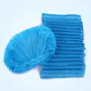 Gorro Médico Sanitario Desechable, Gorro Transpirable en Forma de Tira, Cubrecabezas de Tela No Tejida, Gorro de Bomba para Doctor y Enfermera, Gorro a Prueba de Polvo
