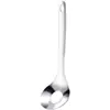 Cuchara Prensa Albóndigas de Acero Inoxidable Artefacto Casero Extrusora Fabricante de Albóndigas Molde Redondo para Freír Cuchara Excavadora Cuchara para Bolas de Pescado